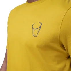 Mountain Equipment T-Shirts & Baselayers-Mens Yorik On Wire Tee - Cactus