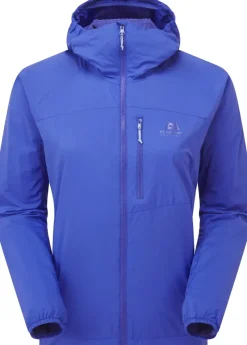Mountain Equipment Softshell Jackets-Womens Aerotherm Jacket - Vivid Blue