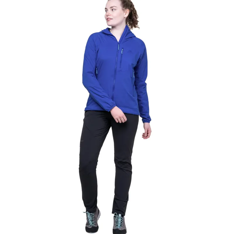 Mountain Equipment Softshell Jackets-Womens Aerotherm Jacket - Vivid Blue