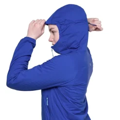 Mountain Equipment Softshell Jackets-Womens Aerotherm Jacket - Blue Nights
