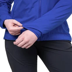 Mountain Equipment Softshell Jackets-Womens Aerotherm Jacket - Blue Nights