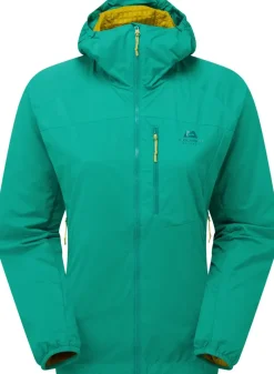 Mountain Equipment Softshell Jackets-Womens Aerotherm Jacket - Jade