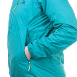 Mountain Equipment Softshell Jackets-Womens Aerotherm Jacket - Jade