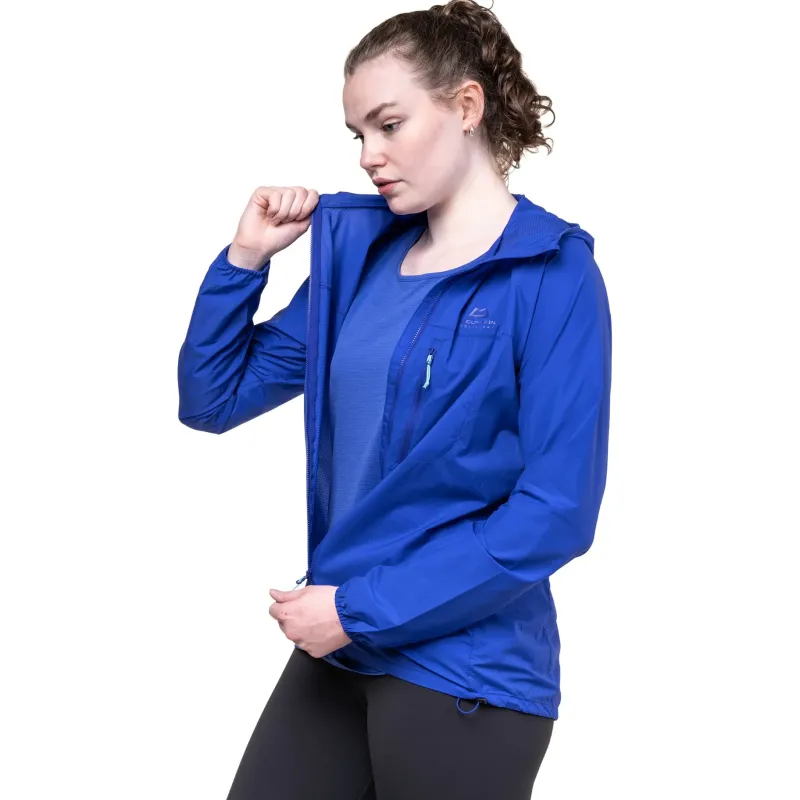 Mountain Equipment Softshell Jackets-Womens Aerofoil Hooded Jacket - Vivid Blue
