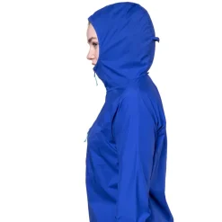Mountain Equipment Softshell Jackets-Womens Aerofoil Hooded Jacket - Vivid Blue