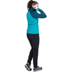 Mountain Equipment Fleece & Mid Layer-Womens Aiguille Hooded Top - Sage