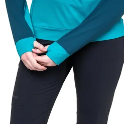 Mountain Equipment Fleece & Mid Layer-Womens Aiguille Hooded Top - Sage