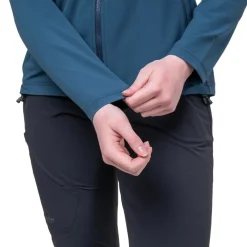 Mountain Equipment Softshell Jackets-Womens Arrow Hooded Jacket - Chili Red-Dusk