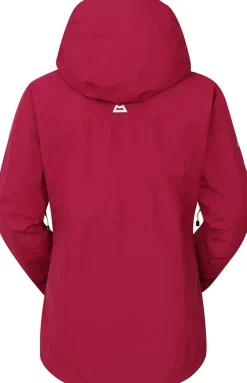 Mountain Equipment Waterproof Jackets-Womens Derwent Jacket - Cranberry