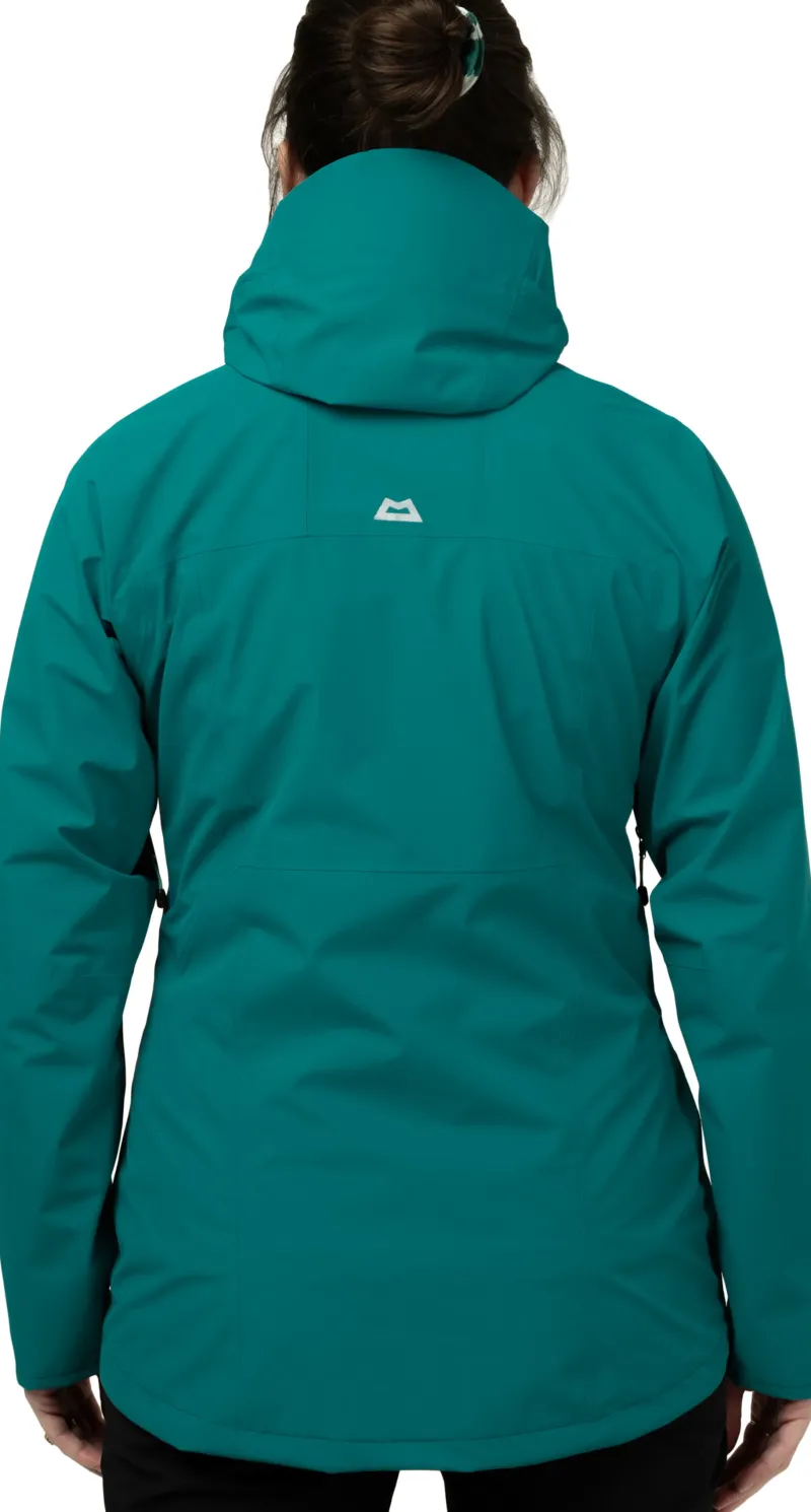 Mountain Equipment Waterproof Jackets-Womens Derwent Jacket - Tasman Blue