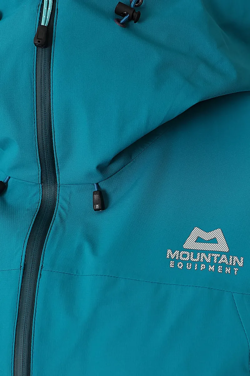 Mountain Equipment Waterproof Jackets-Womens Derwent Jacket - Tasman Blue