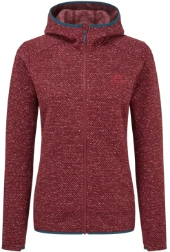 Mountain Equipment Fleece & Mid Layer-Womens Dot Matrix Jacket - Tibetan Red