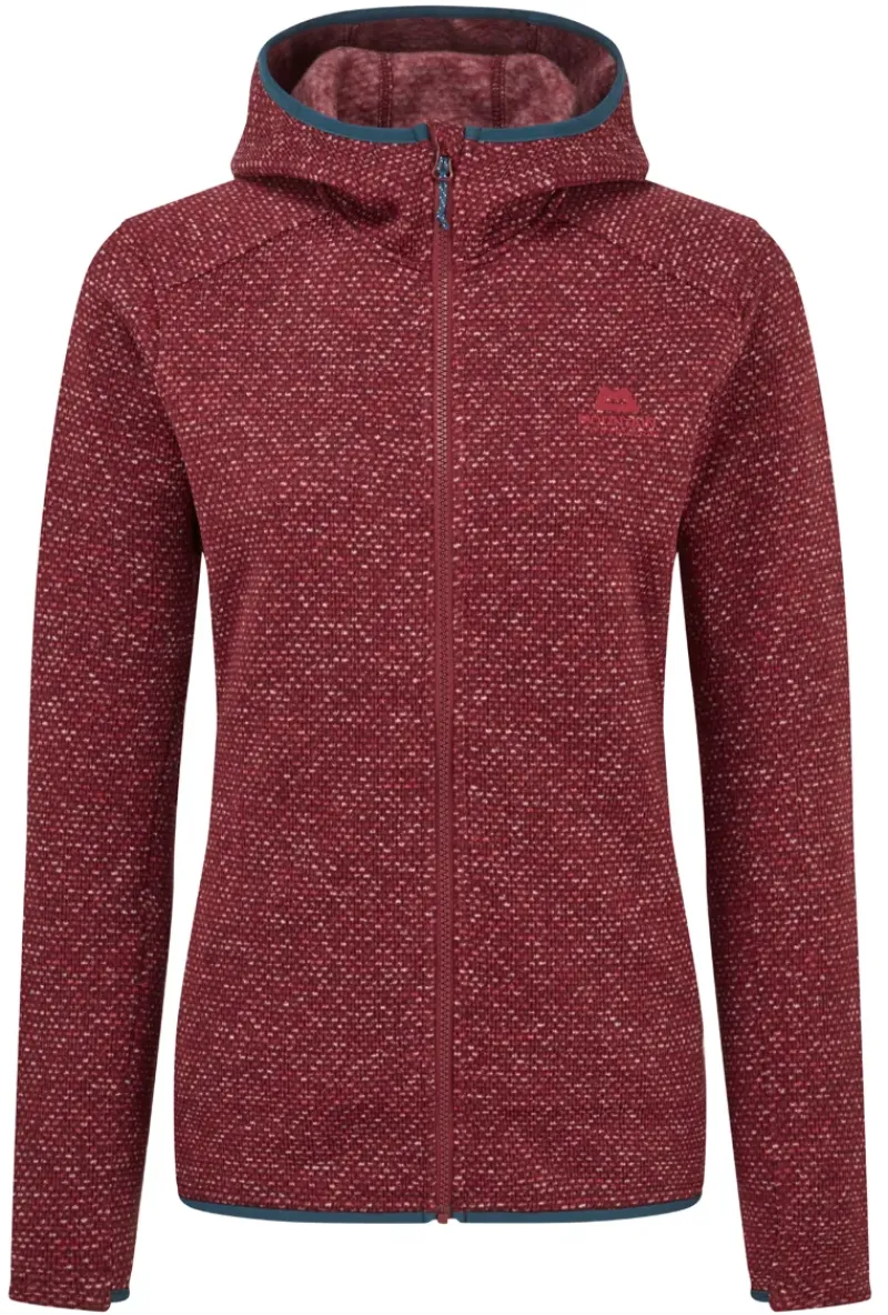Mountain Equipment Fleece & Mid Layer-Womens Dot Matrix Jacket - Tibetan Red