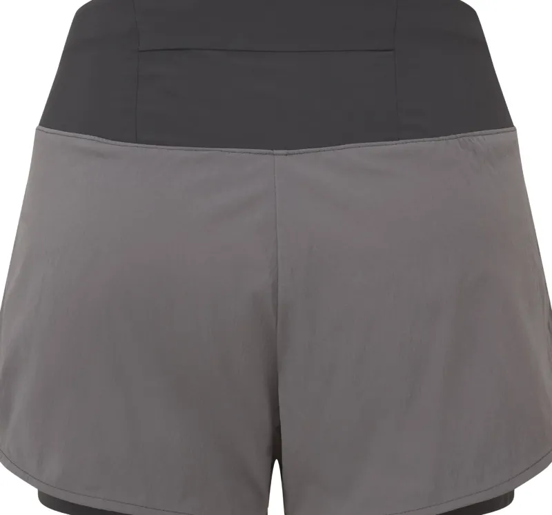 Mountain Equipment Shorts & Skirts-Womens Dynamo Twin Shorts - Obsidian-Black