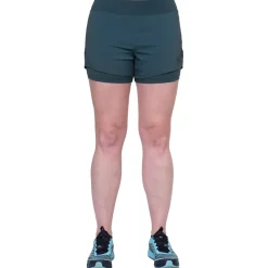 Mountain Equipment Shorts & Skirts-Womens Dynamo Twin Shorts - Obsidian-Black