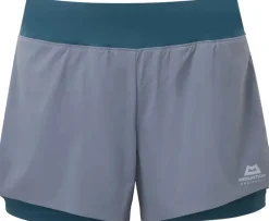 Mountain Equipment Shorts & Skirts-Womens Dynamo Twin Shorts - Bluefin