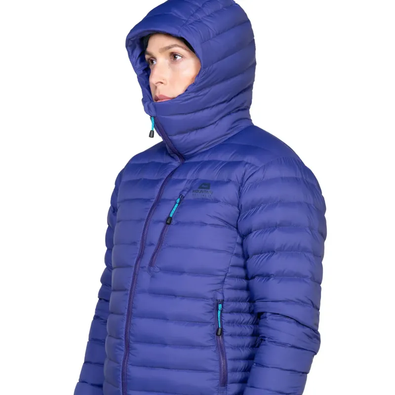 Mountain Equipment Insulated Jackets-Womens Earthrise Hooded Jacket - Raisin