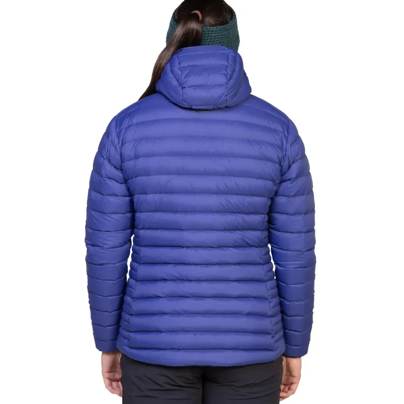 Mountain Equipment Insulated Jackets-Womens Earthrise Hooded Jacket - Majolica Blue