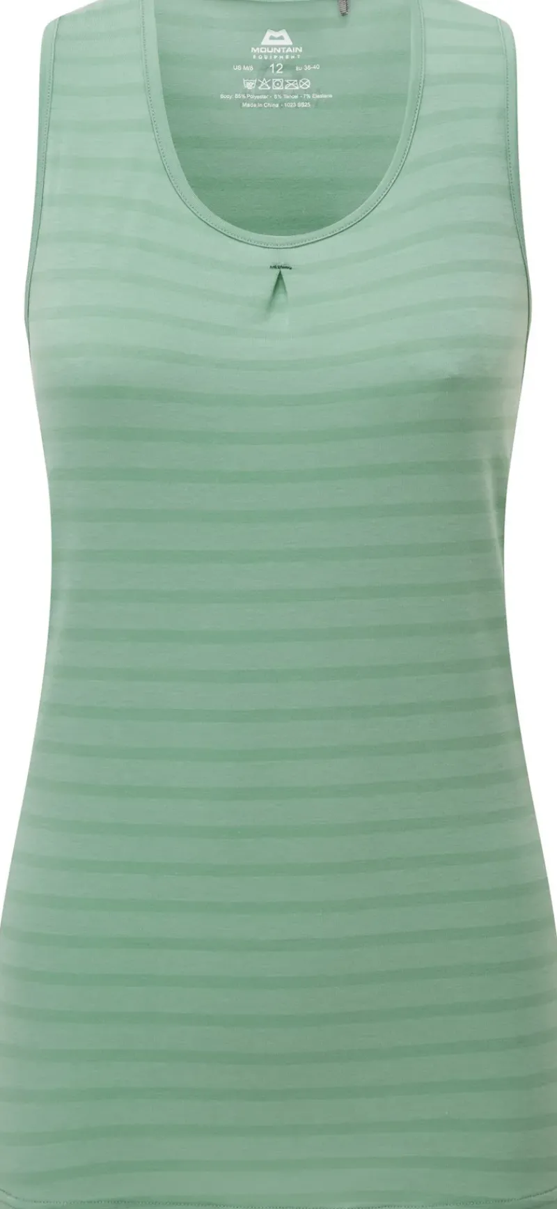 Mountain Equipment T-Shirts & Baselayers-Womens Equinox Vest - Lichen Stripe