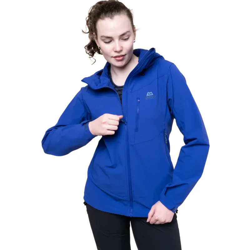 Mountain Equipment Softshell Jackets-Womens Frontier Jacket - Indian Teal