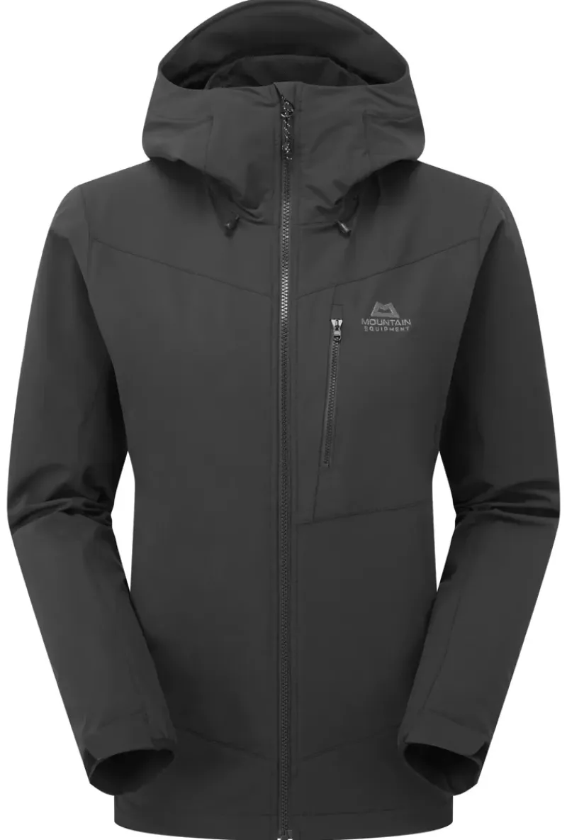 Mountain Equipment Softshell Jackets-Womens Frontier Jacket - Black