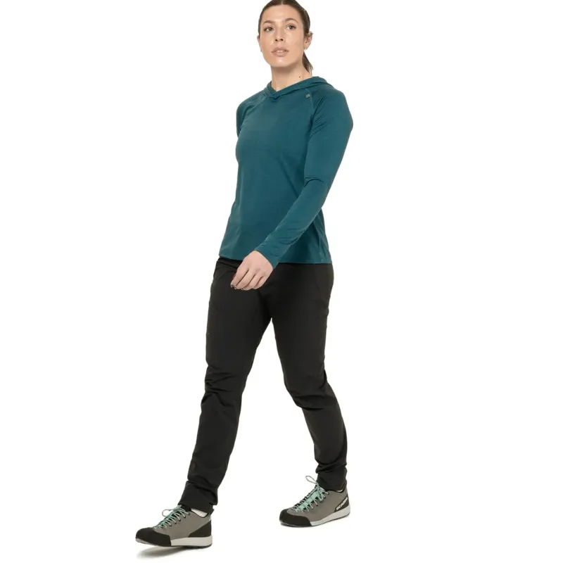 Mountain Equipment T-Shirts & Baselayers-Womens Glace Hooded Top - Raisin