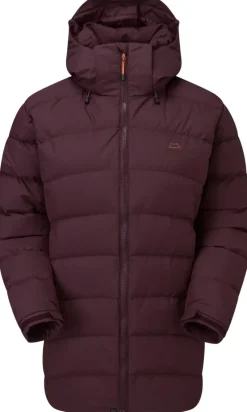 Mountain Equipment Insulated Jackets-Womens Lightline Eco Parka - Raisin