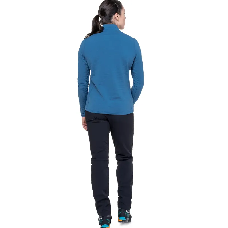 Mountain Equipment Fleece & Mid Layer-Womens Lumiko Zip T - Stellar-Majolica