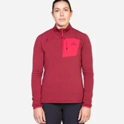 Mountain Equipment Fleece & Mid Layer-Womens Lumiko Zip T - Amethyst-Medieval
