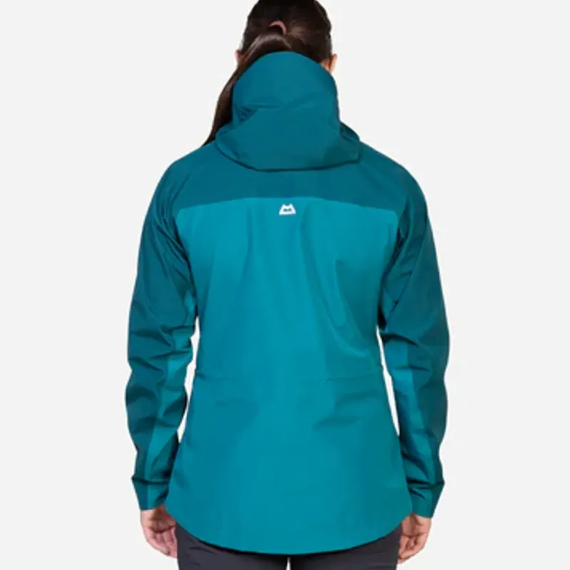 Mountain Equipment Waterproof Jackets-Womens Makalu Jacket - Stellar-Majolica