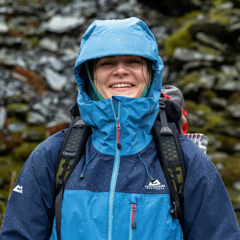 Mountain Equipment Waterproof Jackets-Womens Manaslu Jacket - Stellar-Cosmos