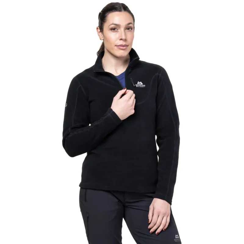 Mountain Equipment Fleece & Mid Layer-Womens Micro Zip-T Fleece - Stellar Blue
