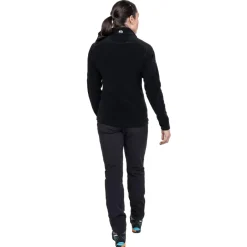 Mountain Equipment Fleece & Mid Layer-Womens Micro Zip-T Fleece - Black