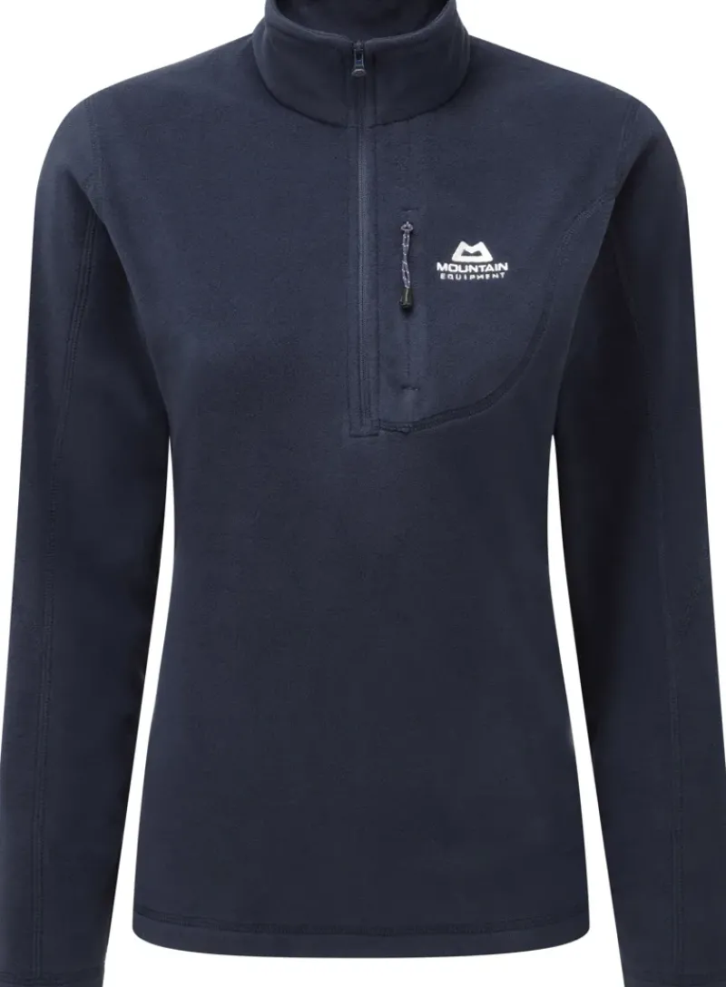 Mountain Equipment Fleece & Mid Layer-Womens Micro Zip-T Fleece - Cosmos