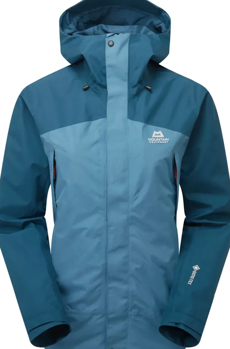 Mountain Equipment Waterproof Jackets-Womens Nanda Devi Jacket - Stellar-Majolica
