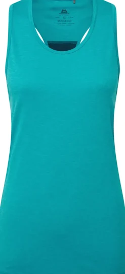 Mountain Equipment T-Shirts & Baselayers-Womens Nava Tank - Topaz-Majolica
