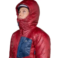 Mountain Equipment Insulated Jackets-Womens Oreus Hooded Jacket - Admiral Blue