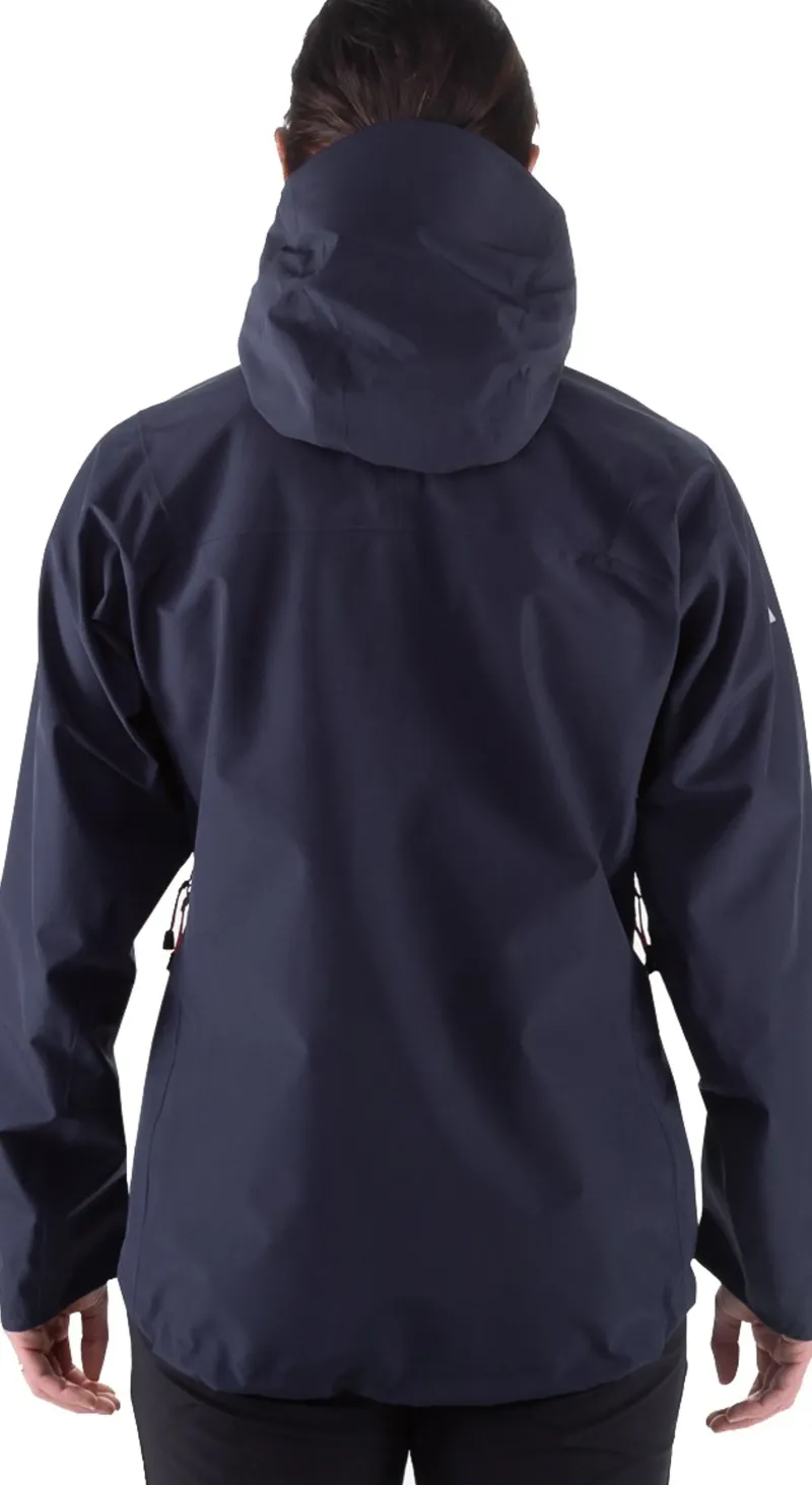 Mountain Equipment Waterproof Jackets-Womens Rupal Jacket - Skyglow