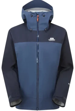 Mountain Equipment Waterproof Jackets-Womens Saltoro Jacket - Dusk-Cosmos