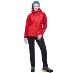 Mountain Equipment Waterproof Jackets-Womens Saltoro Jacket - Spruce-Deep Teal