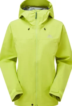 Mountain Equipment Waterproof Jackets-Womens Shigri Jacket - Fresh Green