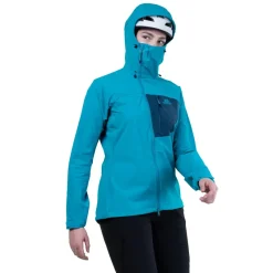 Mountain Equipment Softshell Jackets-Womens Squall Hooded Jacket - Chili Red-Merlot