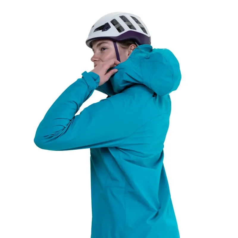 Mountain Equipment Softshell Jackets-Womens Squall Hooded Jacket - Chili Red-Merlot