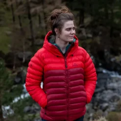 Mountain Equipment Insulated Jackets-Womens Superflux Jacket - Chili Red-Merlot