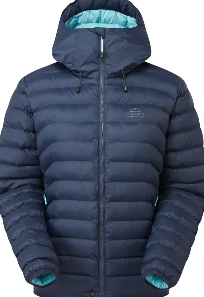Mountain Equipment Insulated Jackets-Womens Superflux Jacket - Comos-Porcelain Lining