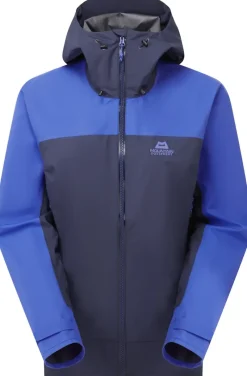 Mountain Equipment Waterproof Jackets-Womens Tacul Jacket - Cosmos-Vivid