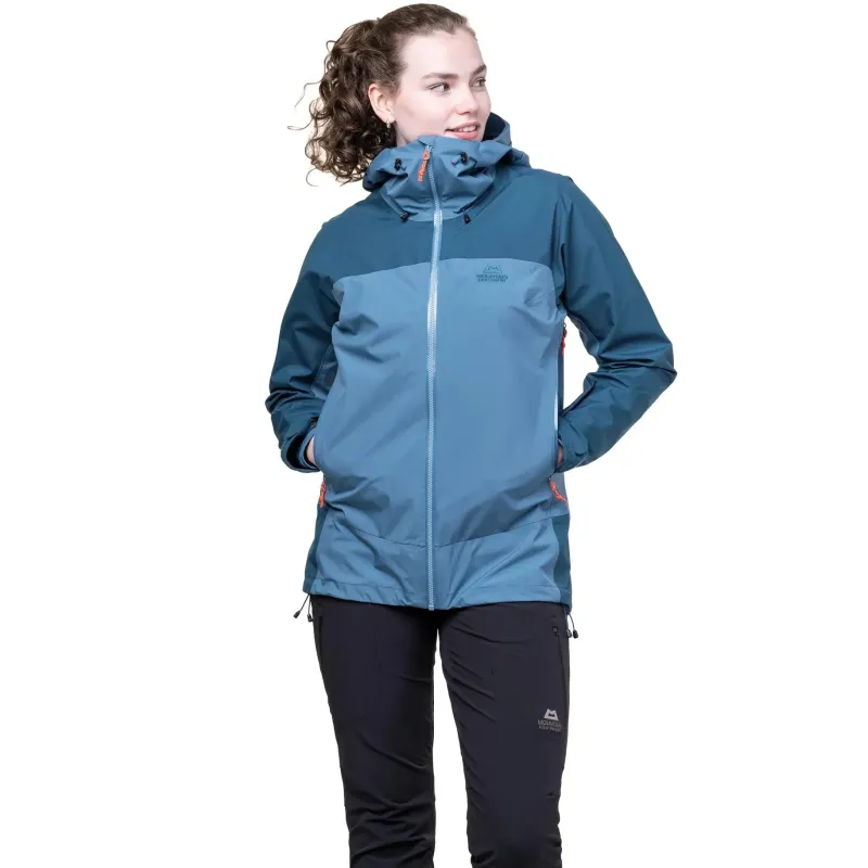 Mountain Equipment Waterproof Jackets-Womens Tacul Jacket - Cosmos-Vivid