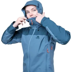 Mountain Equipment Waterproof Jackets-Womens Tacul Jacket - Cosmos-Vivid