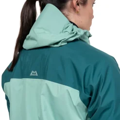 Mountain Equipment Waterproof Jackets-Womens Tacul Jacket - Lichen-DeepTeal