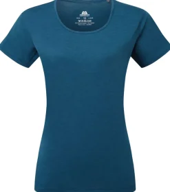 Mountain Equipment T-Shirts & Baselayers-Womens Tempi Tee - Majolica Blue